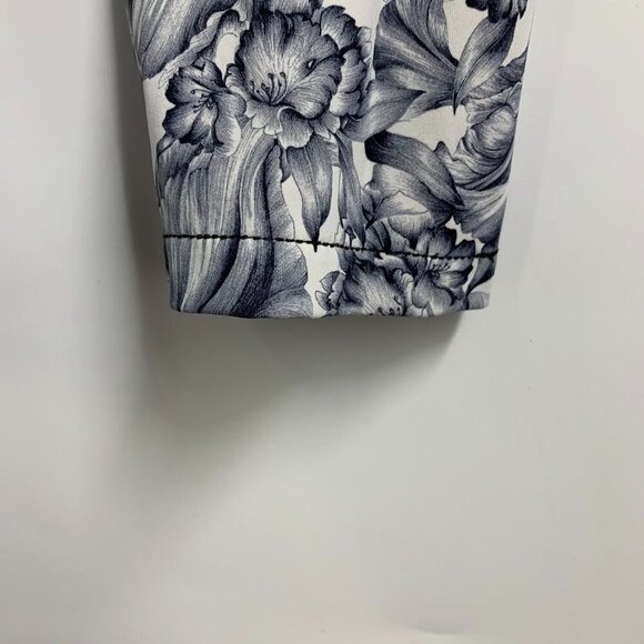 Lululemon Womens Train Times 19" Light Garden White Blk/Blk Yoga Leggings SZ 4 - Picture 6 of 12